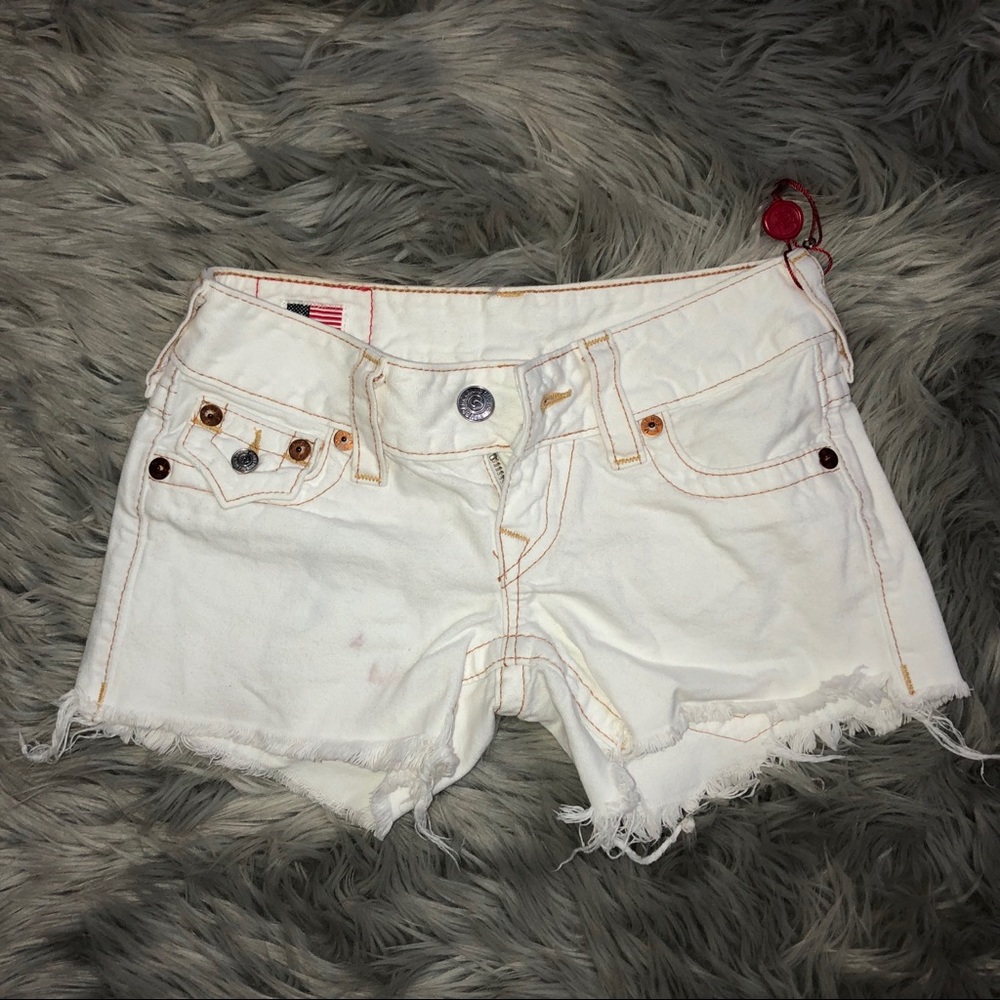 True Religion Cut Offs